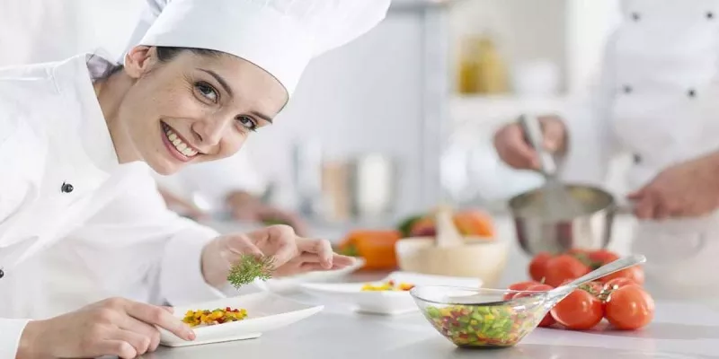 How can hair be controlled in food preparation